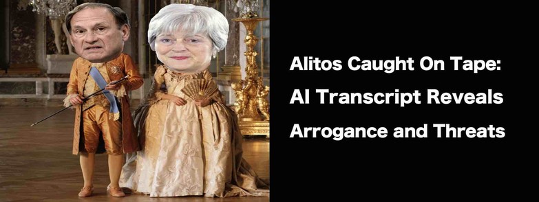 Alito Caught On Tape: AI Transcript Reveals Arrogance And Threats